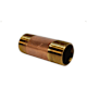 Jones Stephens N28006 1-1/2" x 4" Red Brass Pipe Nipple, Bag of 5