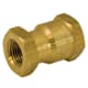 Jones Stephens P19082 1/2" x 1/8" Yellow Brass Bell Reducer
