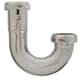 Jones Stephens P38015 1-1/4" Chrome Plated Brass J-Bend 22 Gauge