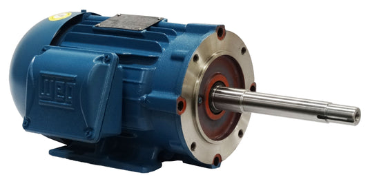 WEG 00152ET3E182JP-W22 1.5HP,1200RPM,182/4JP Frame,JP-TEFC-CI (1 EA)