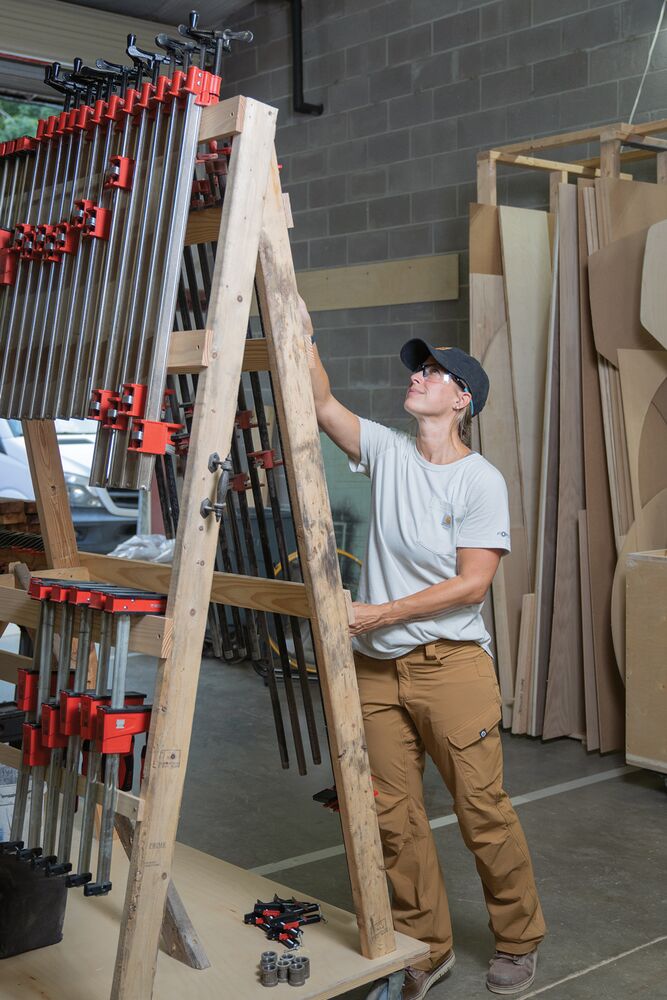 Bessey IBEAM96 Heavy duty IBEAM steel bar clamp