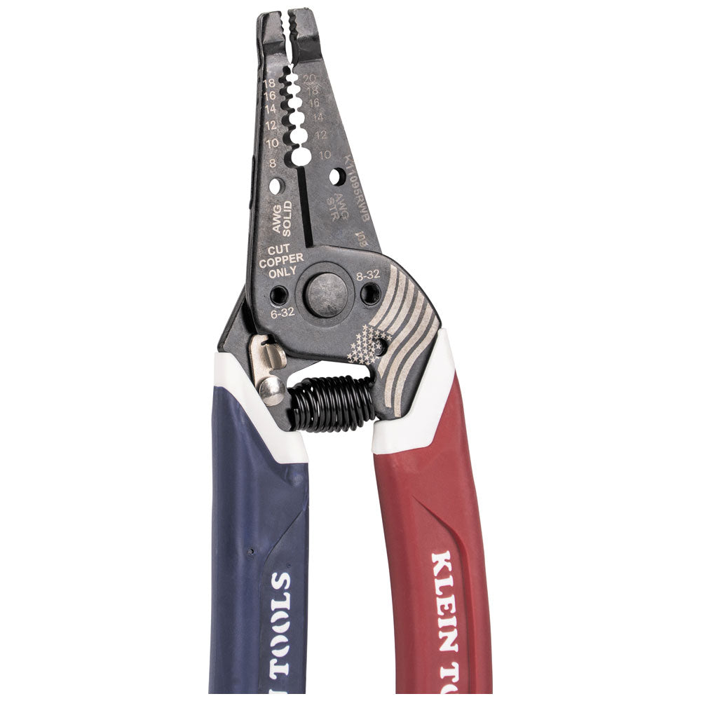 Klein Tools 94155 American Legacy Lineman Pliers and Klein-Kurve® Wire Stripper / Cutter