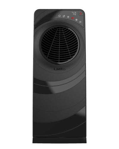 Lasko CC23630 Elite Collection Revolution Ceramic Space Heater with Remote, Black