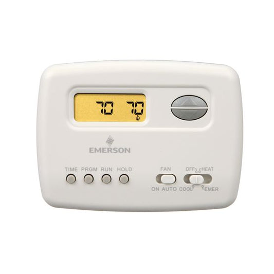 White Rodgers 1F72-151 5+2 Day Programmable Thermostat, 24 Volts, Horizontal