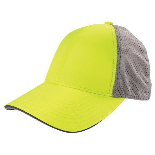 Ergodyne 23241 GloWear 8931 Hi-Vis Reflective Stretch-Fit Hat S/M (Hi-Vis Lime)