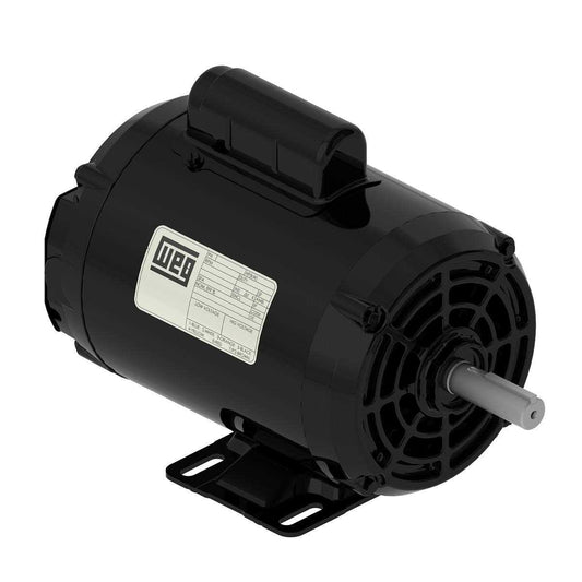 Weg Motors 11366895 Compressor Duty 1.75 HP 2P D56 1Ph 115/230 V 60 Hz IC01 - ODP - Foot-mounted-Â CDS022OM001