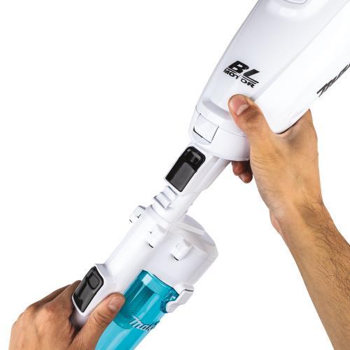 Makita 191D70-5 White Cyclonic Vacuum Attachment w/ Lock