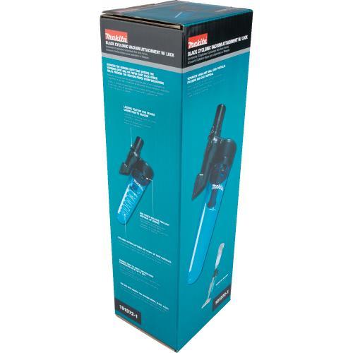 Makita 191D72-1 Black Cyclonic Vacuum Attachment w/ Lock