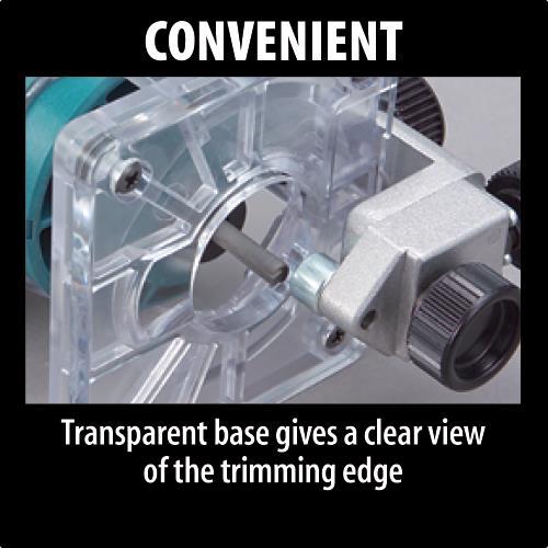 Makita 3709 1/4" Fixed Base Laminate Trimmer