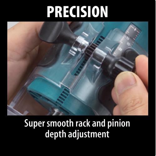 Makita 3709 1/4" Fixed Base Laminate Trimmer