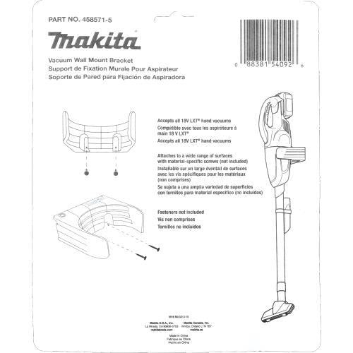 Makita 458571-5 Vacuum Wall Mount Bracket