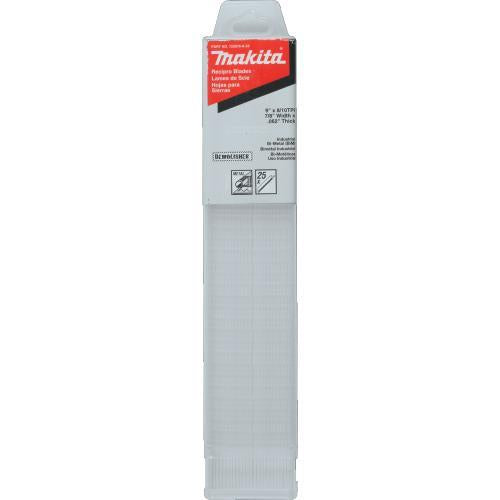 Makita 723076-A-25 9" Demolition Recipro Saw Blade, 8/10TPI, 25/pk