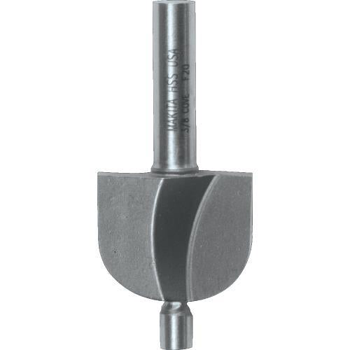 Makita 733242-8A Bit 3/8" Cove, 2Fl, 1/4"Sh, H.S.S.