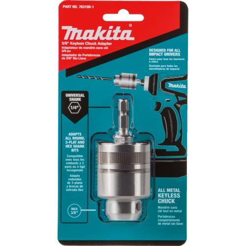 Makita 763198-1 3/8" Keyless Chuck Adapter