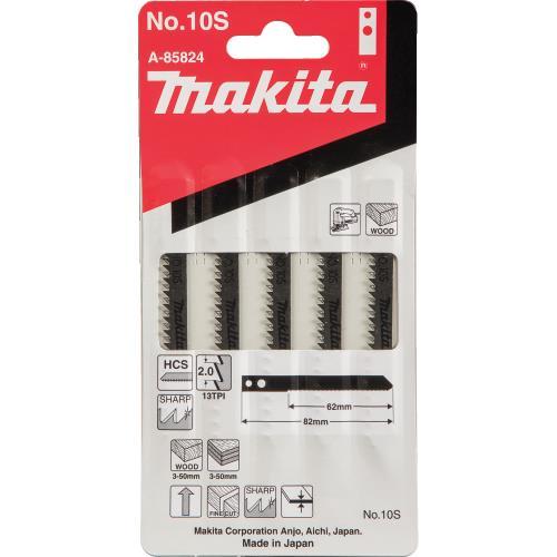 Makita A-85824 Jig Saw Blade, Makita Shank, 3‘1/8" x 12T, 5/pk