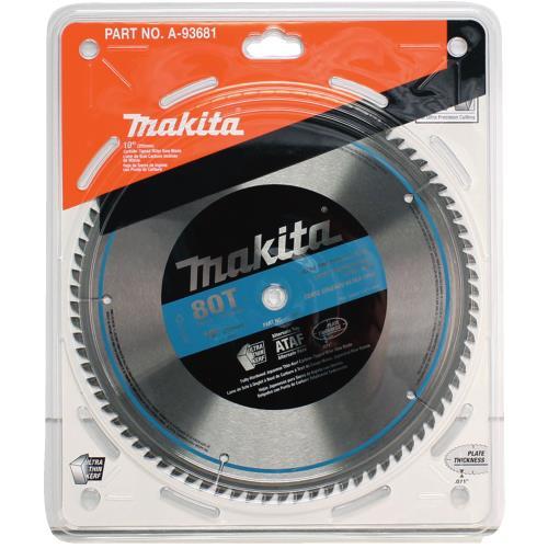 Makita A-93681 10" 80T Micro‘Polished Miter Saw Blade