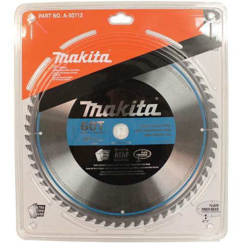 Makita A-93712 12" 60T Micro‘Polished Miter Saw Blade