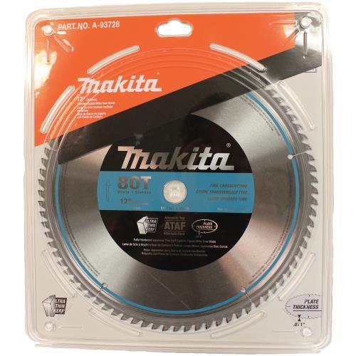 Makita A-93728 12" 80T Micro‘Polished Miter Saw Blade