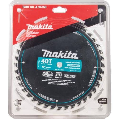 Makita A-94758 10" 40T Ultra‘Coated Miter Saw Blade