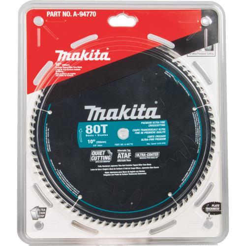 Makita A-94770 10" 80T Ultra‘Coated Miter Saw Blade