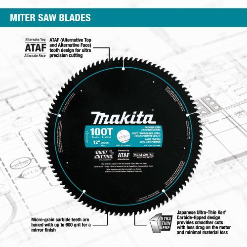 Makita A-94801 12" 80T Ultra‘Coated Miter Saw Blade