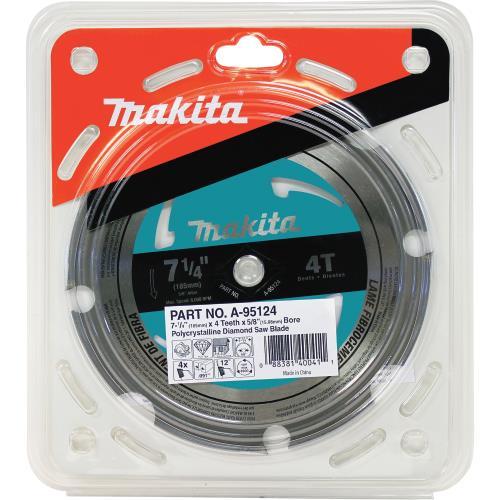 Makita A-95124 7‘1/4" 4T PCD Circular Saw Blade, Fiber Cement