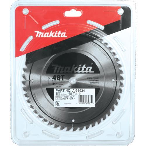 Makita A-95934 8‘1/2" 48T Carbide‘Tipped Miter Saw Blade