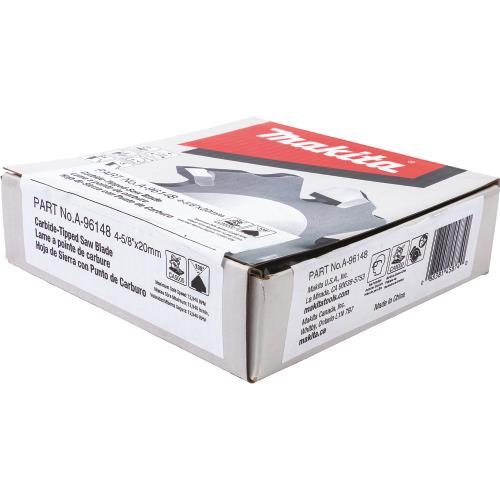 Makita A-96148 4‘5/8" (3 mm) Aluminum Grooving Carbide‘Tipped Saw Blade, 135º