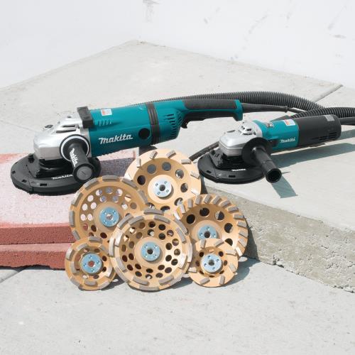 Makita A-96198 4‘1/2" Low‘Vibration Diamond Cup Wheel, Double Row