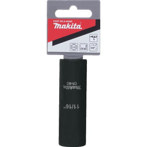 Makita A-96285 11/16" Deep Well SAE Impact Socket, 1/2" Drive