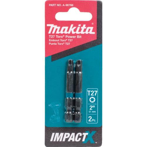 Makita A-96768 ImpactX, T27 Torx® 2³ Power Bit, 2/pk