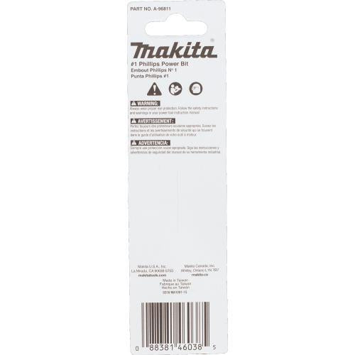 Makita A-96811 ImpactX #1 Phillips 3˜1/2³ Power Bit