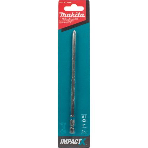 Makita A-96877 ImpactX, #1 Phillips 6³ Power Bit