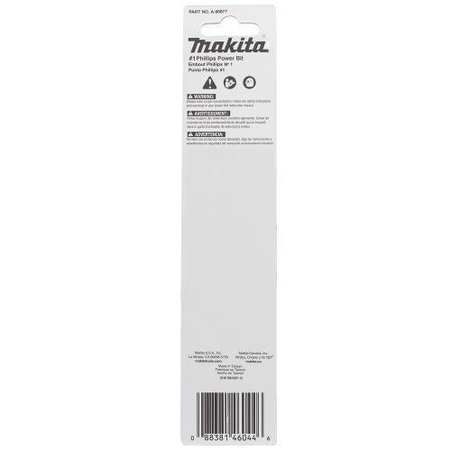 Makita A-96877 ImpactX, #1 Phillips 6³ Power Bit