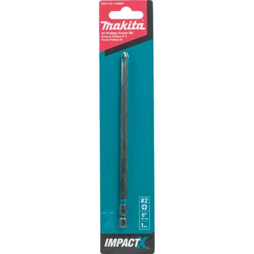 Makita A-96883 ImpactX, #2 Phillips 6³ Power Bit