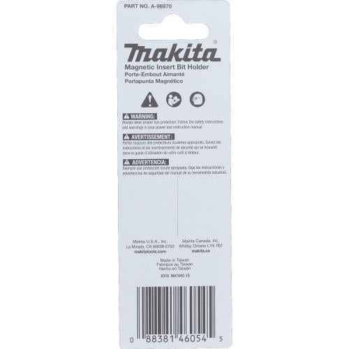 Makita A-96970 ImpactX 2˜3/8³ One Piece Magnetic Insert Bit Holder