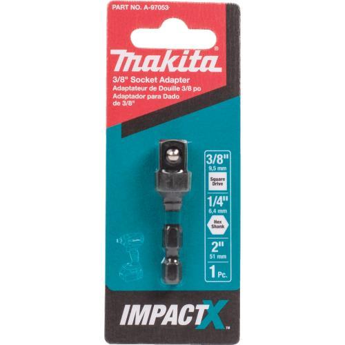 Makita A-97053 ImpactX, 3/8³ x 2³ Socket Adapter