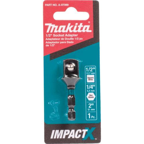 Makita A-97069 ImpactX, 1/2³ x 2³ Socket Adapter