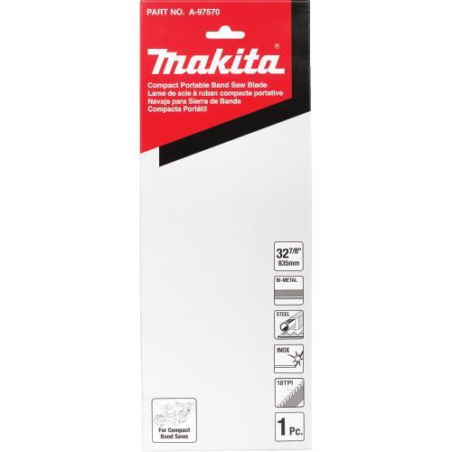 Makita A-97570 32‘7/8" 18 TPI Bi‘Metal Compact Portable Band Saw Blade