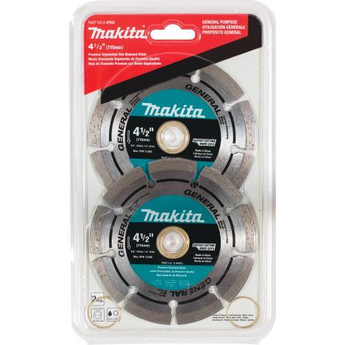 Makita A-97623 4‘1/2" Diamond Blade, Segmented, General Purpose, 2/pk