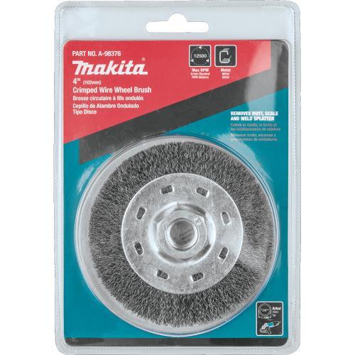 Makita A-98376 4" Crimped Wire Wheel, 5/8"‘11