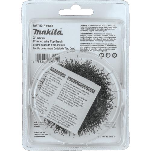 Makita A-98382 3" Crimped Wire Cup Brush, M10 x 1.25