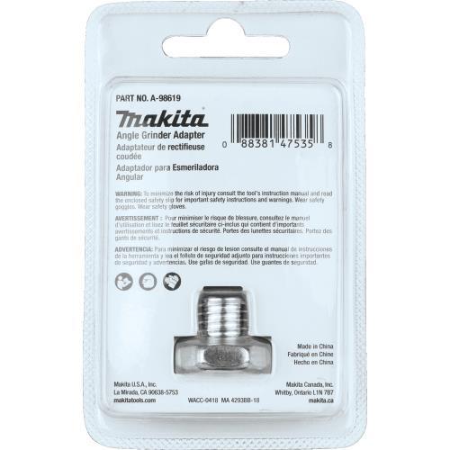 Makita A-98619 Angle Grinder Adapter, 5/8"˜11 to M10 x 1.25