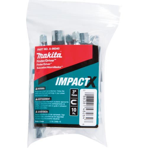 Makita A-99340 ImpactX, 3³ Finder/Driver,, 10/pk, Bulk