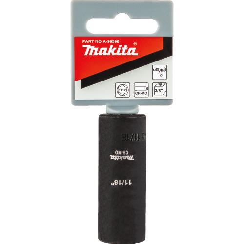 Makita A-99596 11/16" Deep Well SAE Impact Socket, 3/8" Drive