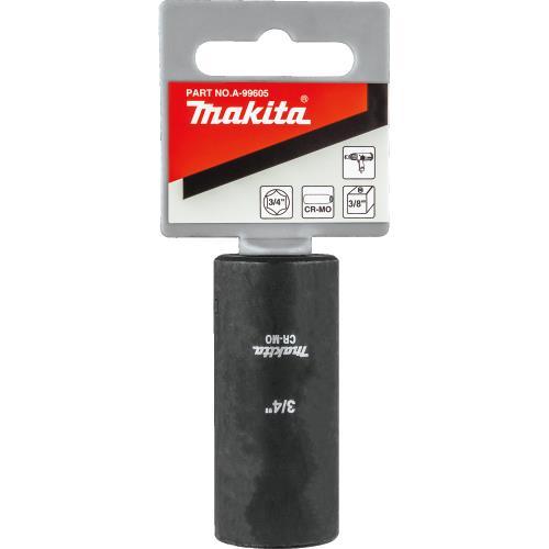 Makita A-99605 3/4" Deep Well SAE Impact Socket, 3/8" Drive