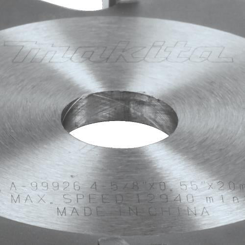 Makita A-99926 4‘5/8" (2 mm) Aluminum Grooving Carbide‘Tipped Saw Blade, 90º