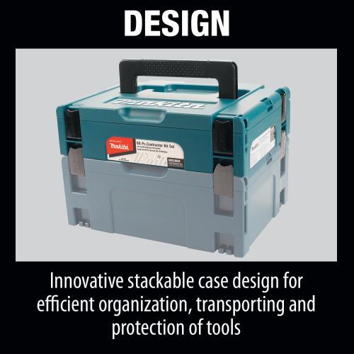 Makita B-51661 66 Pc. Contractor Bit Set