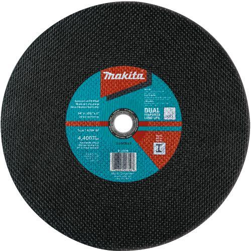 Makita B-57598-25 14" x 3/32" x 1" Abrasive Cut‘Off Wheel, 25/pk