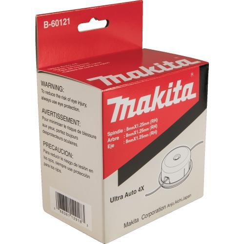 Makita B-60121 Bump & Auto Feed Trimmer Head, M8 X 1.25 RH
